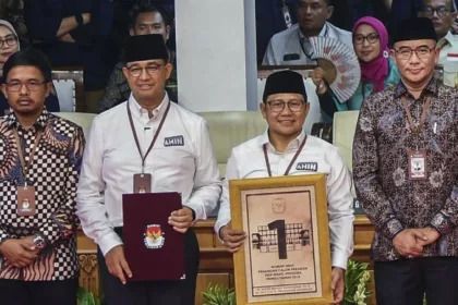 Calon wakil presiden (cawapres) dari Koalisi Perubahan Muhaimin Iskandar atau Cak Imin mengatakan usai mendapat nomor urut satu pada Pilpres 2024, merupakan harapan yang sesuai sekaligus berupa sebuah tanda-tanda untuk menang menjadi pemenang pada Pemilu 2024.