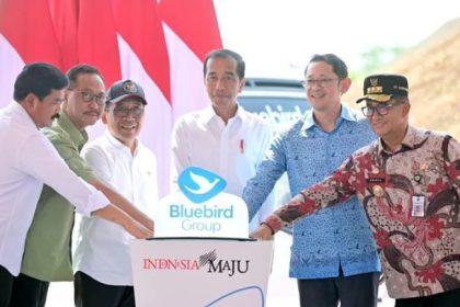 Presiden RI Joko Widodo (Jokowi) apresiasi investasi dari Blue Bird Grup di Ibu Kota Nusantara (IKN). (Foto: Instagram/jokowidodo)