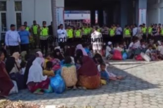 Fakta-fakta Mahasiswa Aceh Lakukan Aksi Tolak Etnis Rohingya, Dibawa ke Halaman Kantor Kemenkumham