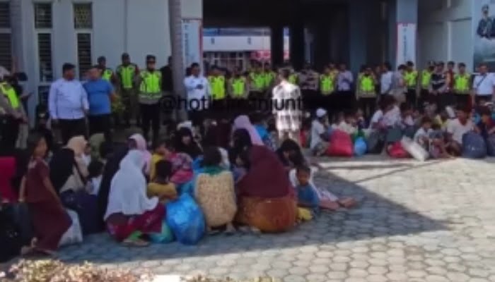 Fakta-fakta Mahasiswa Aceh Lakukan Aksi Tolak Etnis Rohingya, Dibawa ke Halaman Kantor Kemenkumham