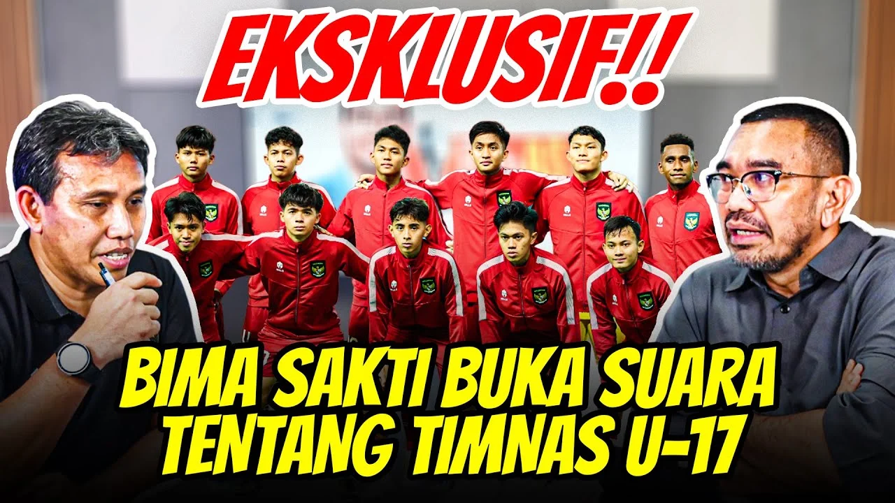 Buka Bukaan Timnas Indonesia U17 bersama Bima Sakti