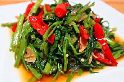 Resep Tumis Kangkung Saus Tiram