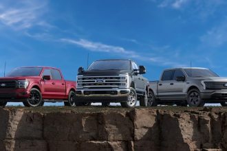 Ford Motor Co mengumumkan bahwa pihaknya telah menjual 1.995.912 unit kendaraan di Amerika Serikat (AS) pada 2023, naik 7,1 persen. (Foto: Instagram/ford)