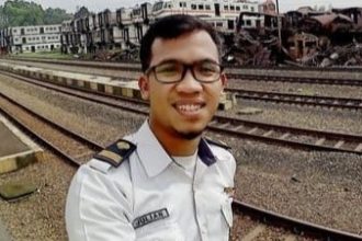 Profil Julian Dwi Setiono meninggal di tempat kecelakaan kereta maut di Cicalengka. (Foto: Tangkapan layar/ Twitter: @ZulianDS)