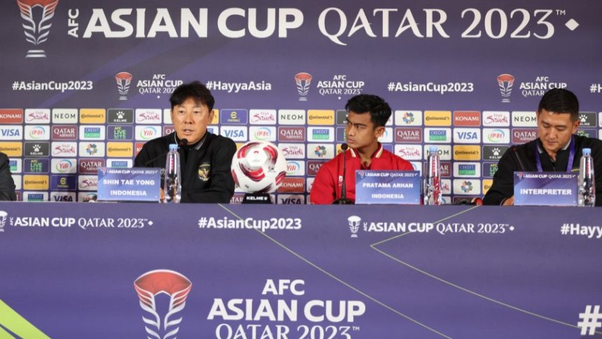 Prediksi Skor Timnas Indonesia kontra Australia pada babak 16 besar Piala Asia 2023. Laga perebutan tiket perempat final. (Foto: PSSI)