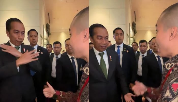 Momen Jokowi Lakukan Selebrasi 'Siuu' ala Cristiano Ronaldo