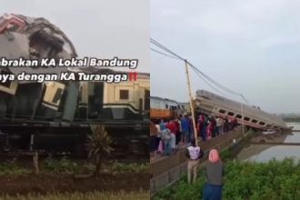 Kecelakaan KA Turangga dan KA Lokal Bandung Raya, 3 Orang Tewas