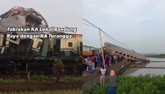 Kecelakaan KA Turangga Dan KA Lokal Bandung Raya, 3 Orang Tewas ...