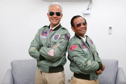 Ketiga pasangan calon calon presiden dan wakil presiden terlihat tampil dengan gaya unik dari menggunakan blazer kekinian hingga jaket boomber. (Foto: JPNN)