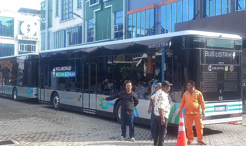 Jadwal Bus Listrik Kota Medan
