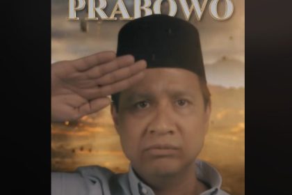 Profil Jovial da Lopez berperan sebagai calon wakil presiden nomor urut 2 Prabowo Subianto di Epic Rap Battle of Presidency. (Tangkapan Layar Instagram)
