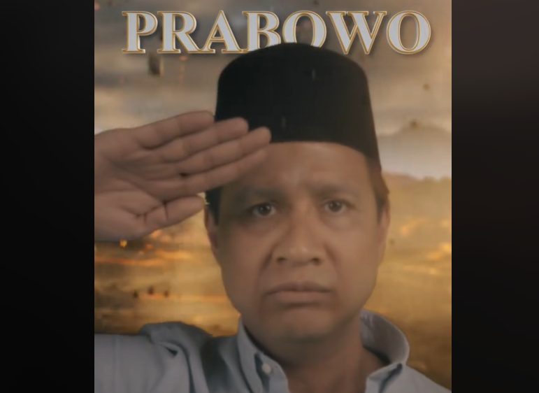 Profil Jovial da Lopez berperan sebagai calon wakil presiden nomor urut 2 Prabowo Subianto di Epic Rap Battle of Presidency. (Tangkapan Layar Instagram)