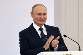 Presiden Russia Vladimir Putin