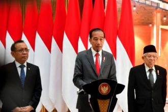 Presiden Jokowi soal stok beras nasional aman