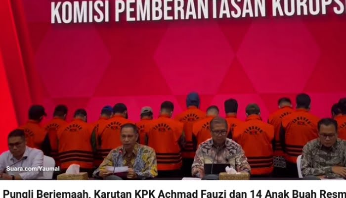 Profil dan Biodata Achmad Fauzi, Karutan KPK Tersangka Kasus Pungli