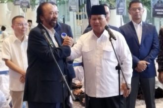 Momen Pertemuan Prabowo dengan Surya Paloh