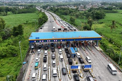 PT Jasamarga Transjawa Tol (JTT) mencatat volume lalu lintas kendaraan meningkat di sejumlah Gerbang Tol Trans Jawa. (Foto: PT Jasa Marga)