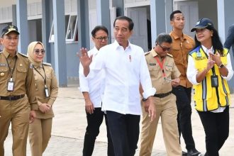 Presiden Jokowi Resmikan Rekontruksi 147 Bangunan Pascagempa di Sulawesi Barat. (Foto: Instagram)