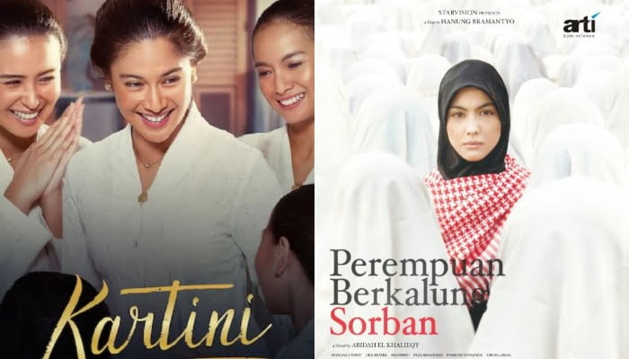 Rekomendasi Film Kartini, Seru dan Inspiratif. (Foto: Film Kartini dan Perempuan Berkalung Sorban)