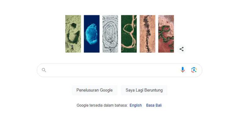 Google Doodle hari ini, Senin, 22 April 2024, menandai perayaan khusus Hari Bumi 2024.