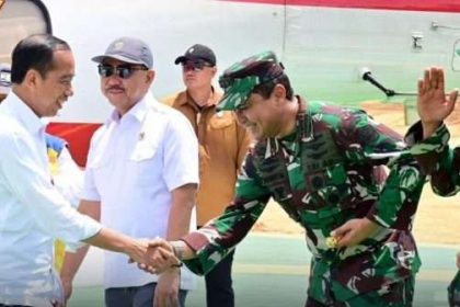 Presiden RI Joko Widodo akan melantik Marsekal Madya (Marsdya) TNI Mohamad Tonny Harjono sebagai Kepala Staf TNI Angkatan Udara (KSAU) pada hari Jumat (5/4/2024). (Foto: RRI)
