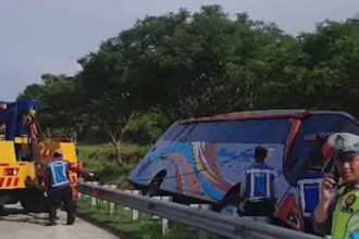 Kronologi Kecelakaan Bus Rosalia Indah di Tol Batang Semarang, Masuk ke Parit