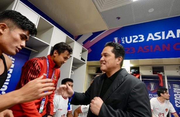 Timnas Lolos ke Semifinal Piala Asia U-23, Erick Thohir: Mereka Pencetak Sejarah Baru