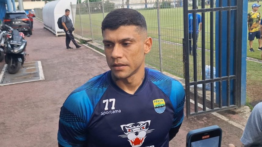 Pemain Persib Bandung, Ciro Alves. (Arif)
