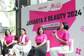 Jakarta X Beauty 2024 Hadirkan Lebih dari 400 Brand. (Foto: Konferensi Pers Jakarta X Beauty 2024 di Hutan Kota by Plantaran, Kamis 30/5/2024).