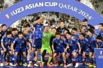 Prestasi Gemilang Timnas Jepang di Piala Asia U-23. (Foto: Selebrasi Jepang U-23 di Piala Asia U-23 2024)