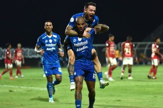 Rekam Jejak David da Silva. (Foto: persib vs Bali United/Persib Bandung)