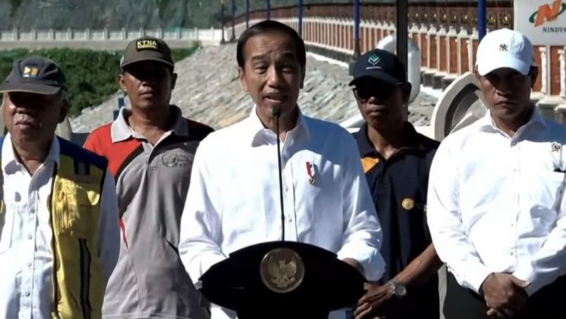 Presiden Joko Widodo (Jokowi) secara resmi meresmikan Bendungan Tiu Suntuk di Kabupaten Sumbawa Barat, Nusa Tenggara Barat (NTB), pada Kamis, 2 Mei 2024.