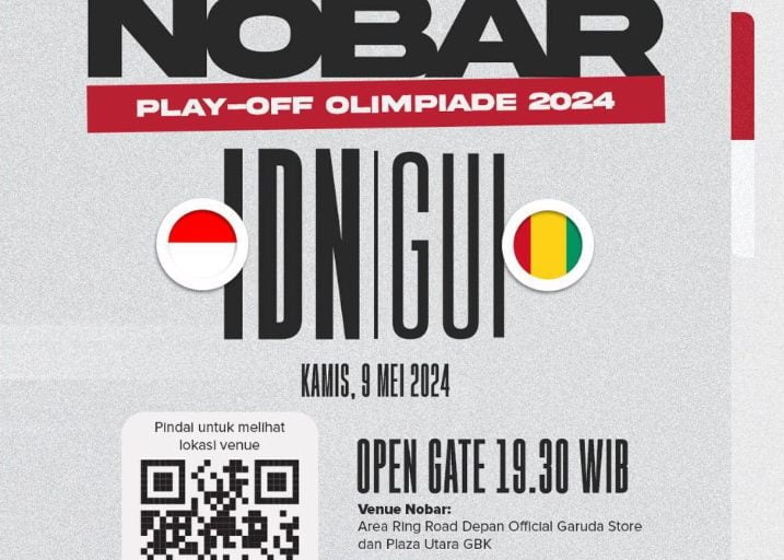 Nobar Timnas Indonesia vs Guinea. Sumber Foto: instagram GBK