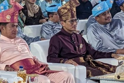 Politisi PPP, Sandiaga Uno, secara pribadi menyatakan dukungannya kepada Bobby Nasution dalam pemilihan gubernur Sumatera Utara (Sumut) tahun 2024.