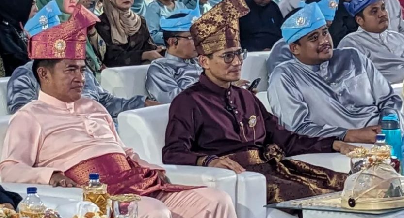 Politisi PPP, Sandiaga Uno, secara pribadi menyatakan dukungannya kepada Bobby Nasution dalam pemilihan gubernur Sumatera Utara (Sumut) tahun 2024.