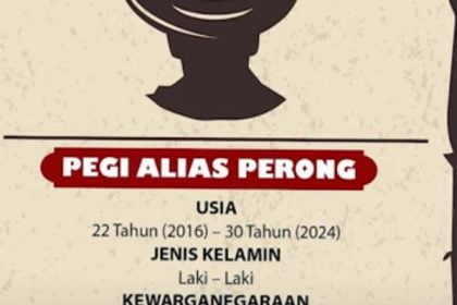 Sosok Pegi Setiawan, DPO Pembunuhan Vina Berhasil Ditangkap di Bandung