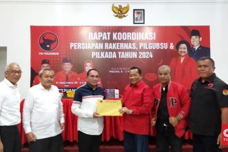 Foto Jokowi Tidak Dipasang di Ruang Rakor PDIP Sumut