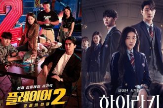 Drama Korea On Going Sepanjang Bulan Juni 2024. (Foto: Poster The Player 2: Master of Swindlers dan Hierarcy)