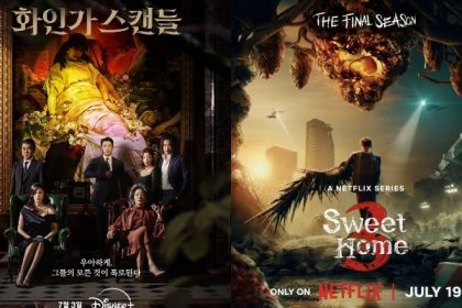 Jadwal Tayang Drama Korea Juli 2024 Terbaru. (Foto: Poster Red Swan dan Sweet Home Season 3)