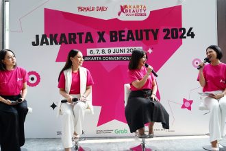Cara Klaim Tiket Jakarta X Beauty 2024. (Foto: Konferensi Pers Jakarta X Beauty pada Kamis (30/5/2024) di Hutan Kota by Plantara, Jakarta/inversi.id)