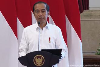 Presiden Joko Widodo (Jokowi) merespon baik laporan inflasi di angka 2,84 persen serta pertumbuhan ekonomi Indonesia berada di 5,11 persen. (Foto: Tangkapan Layar/Youtube)