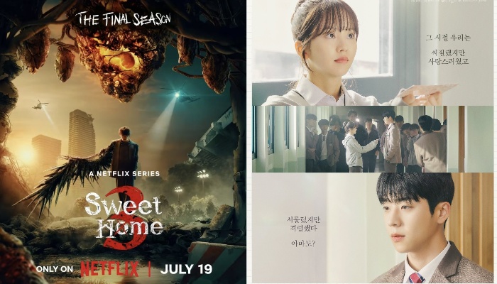 7 Rekomendasi Drama Korea Juli 2024 Terbaru. (Foto: Sweet Home Season 3 dan Is It Fate?/MDL)