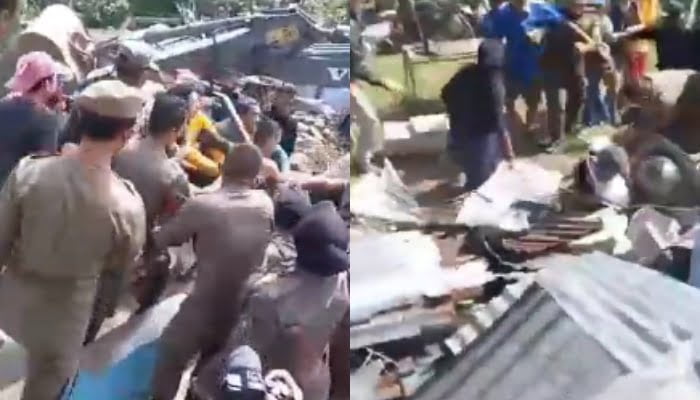 3 Anggota Satpol PP Terluka dalam Penertiban PKL Puncak Bogor, Warga Bawa Golok Diamankan