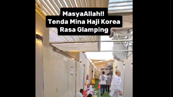 Melihat kondisi tenda haji jamaah asal Korea Selatan sedang viral di media sosial. Hal ini disebabkan oleh fasilitas tenda yang dinilai sangat mewah, sehingga membuat iri masyarakat di Tanah Air.