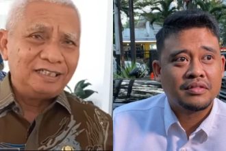Profil Surya, Bupati Asahan Dicalonkan jadi Cawagub Bobby Nasution. (Foto: Bupati Asahan Surya dan Wali Kota Medan Bobby Nasution)