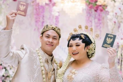 Clarissa Putri dan Sandro Fahdhipa Resmi Menikah. (Foto: Instagram)