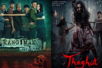 Rekomendasi Film Indonesia Agustus 2024 di Bioskop Terbaru. (Foto: Poster film Kang Mak Pee Mak dan Thaghut)