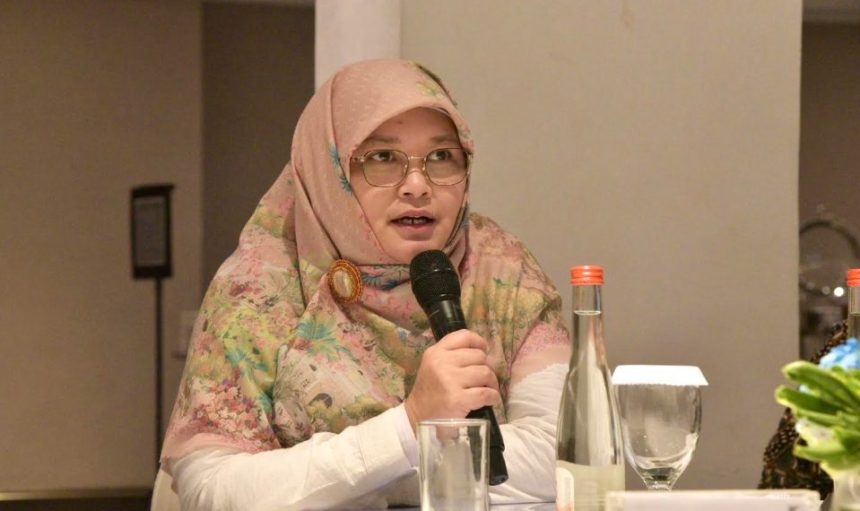 Anggota Komisi VII DPR RI Diah Nurwitasari menyoroti rencana Kementerian ESDM untuk menerima impor karbon dari negara lain sebagai bentuk dari penerapan inovasi program Carbon Capture and Storage (CCS). (Foto: DPR RI)