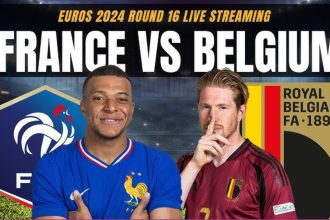 Link Live Streaming Prancis vs Belgia di EURO 2024. (Foto: inversi.id/Iwang)