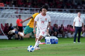Jadwal Siaran Langsung Indonesia U-16 vs Vietnam di Piala AFF U-16 2024. (Foto: Timnas Indonesia U-16 vs Australia/Twitter)